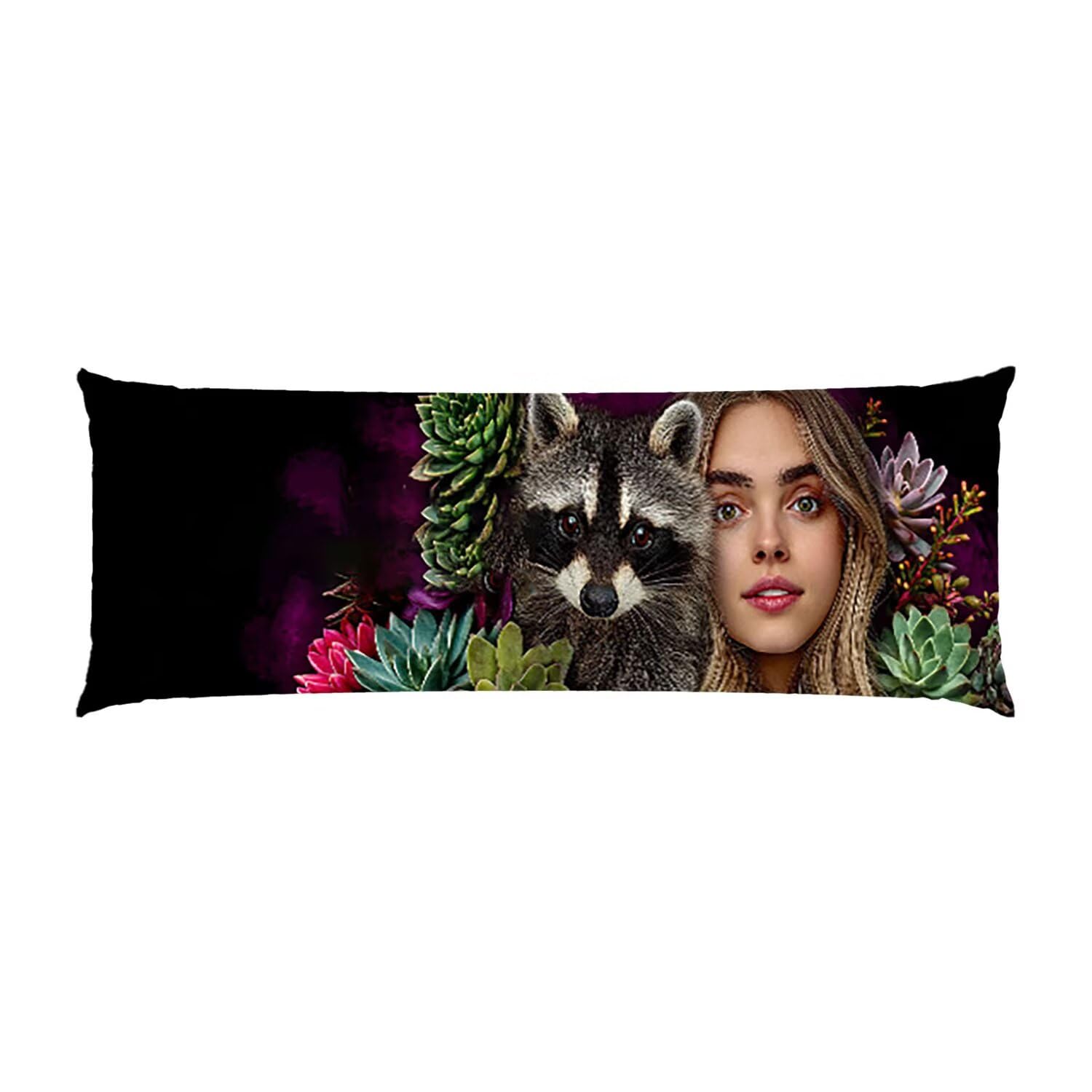 Poszewki na poduszki, bardzo długa poduszka do ciała 60 x 180 cm, szop boczna poduszka do spania dla dorosłych, podparcie pleców i nóg, aksamitna poszewka na poduszkę, poduszka do ciała dla kobiet
