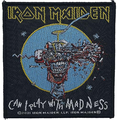 Iron Maiden Can I Play With Madness Unisexe Patch multicolore 100% Polyester