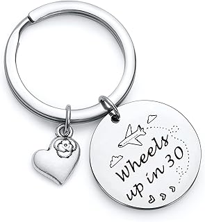Wheels Up In 30 Gift crime dramas Lover Gift Crime show fans Gift Criminal Minds fans Jewelry Criminal Minds keychain TV Show Lover keychain Crime TV Show Fans jewelry BFF Keychain
