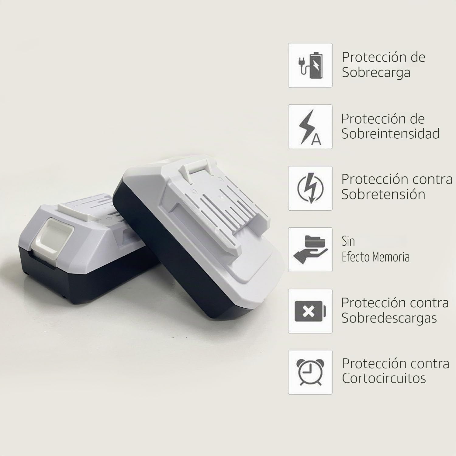 2 trozo 18V 2.0Ah BL1820G BL1813G BL1811G 195608-4 Reemplazar batería para Makita Bohrmaschine HP457D TD127D DF457DWE DK18041 DK18015 HP457DWE MDF452DWEG MT071E