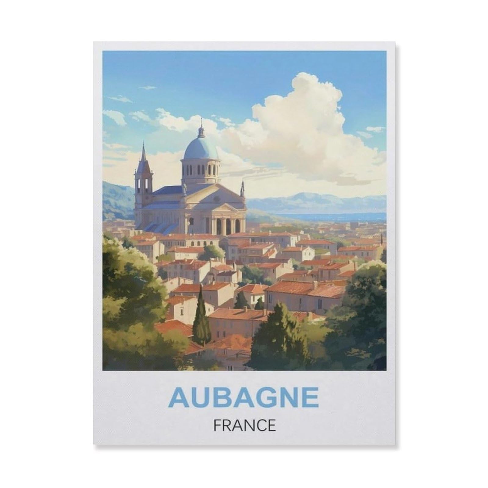Metal Signs，Aubagne France(20x30cm）