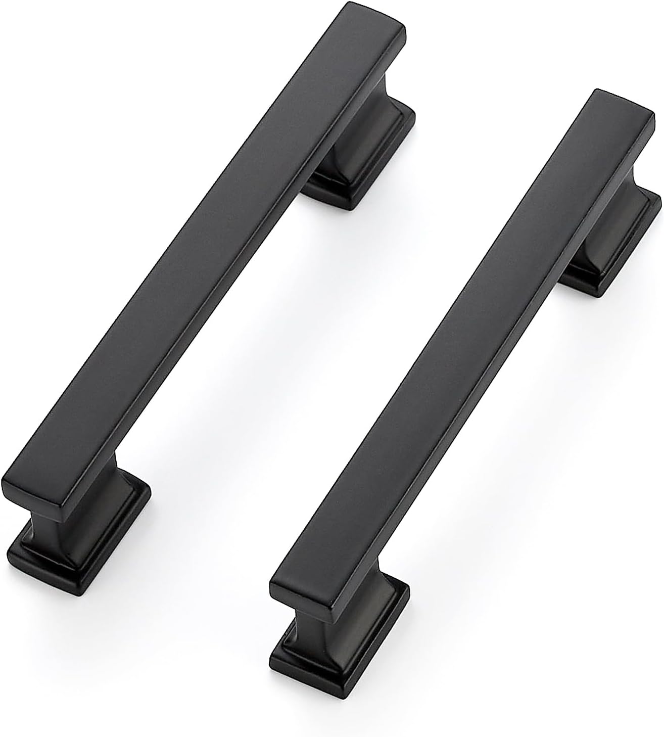 JOY DECOR 10 Pack Matte Black Pulls Kitchen Handles for