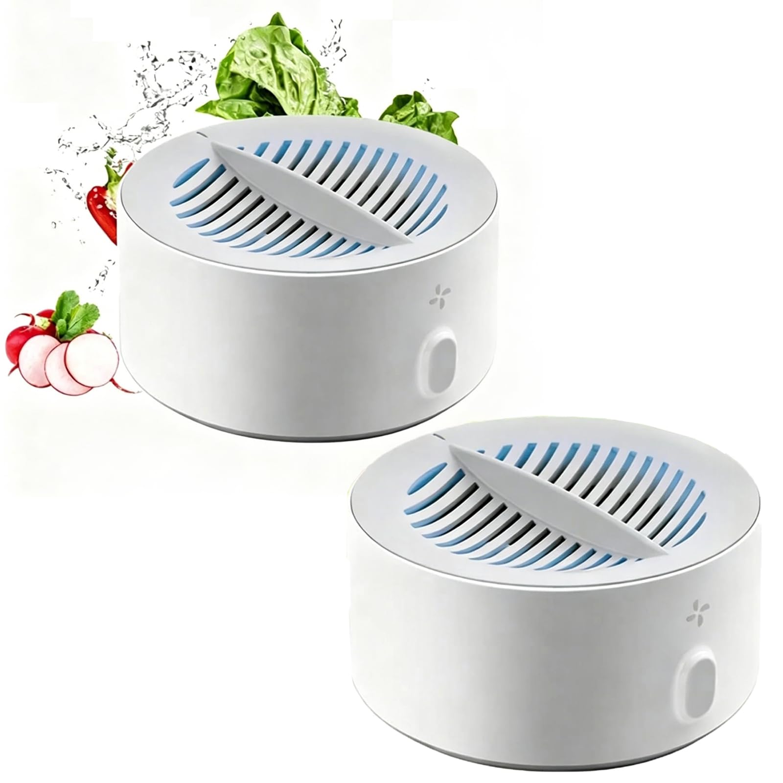 Purificador electrolítico de alimentos, limpiador portátil de frutas y verduras para limpieza profunda de 3 minutos, limpiador de productos recargable para frutas, verduras y carne