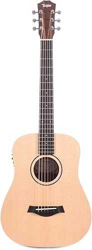 Miniatura 4 de Taylor Baby Taylor BT1e Nuez - Abeto natural de Sitka
