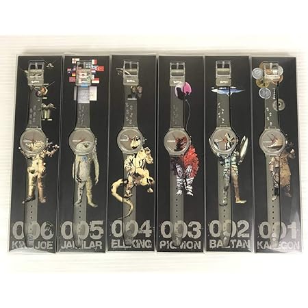 Amazon 新品 40周年 記念 限定 ウルトラマン ウルトラq ウルトラセブン スウォッチ 腕時計 時計 6本 セット まとめて 怪獣 メンズ腕時計 腕時計 通販