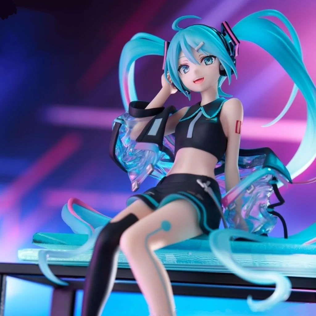 Amazon | 初音ミク フィギュア ネオンサイバー ぬーどるストッパー