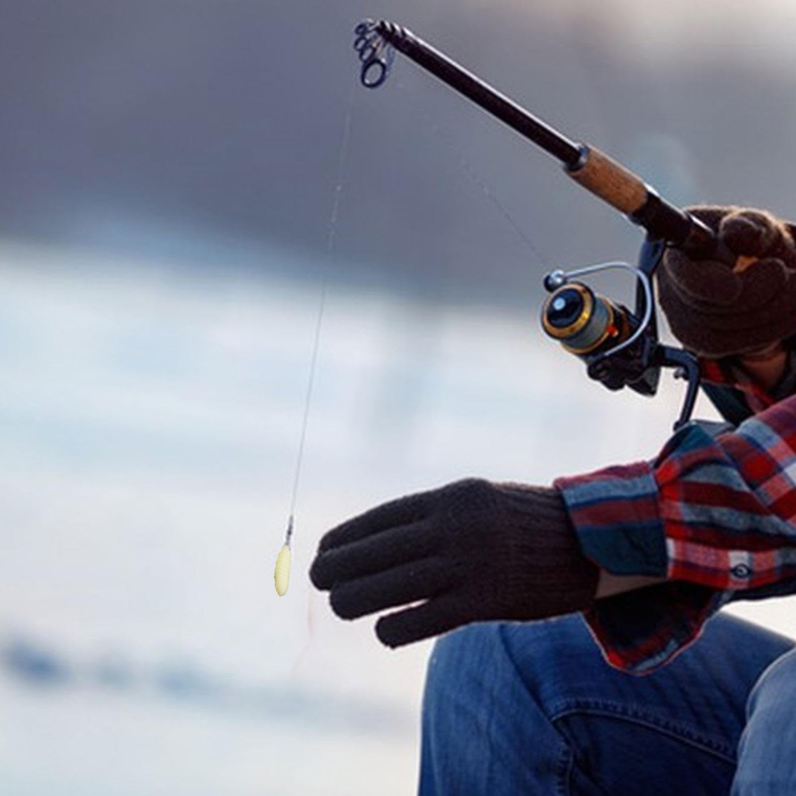 Amazon.co.jp: 10 個釣具 ウジ虫型 イモムシワーム ソフトワーム