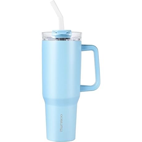 Murmioo Tumbler: Insulated, Stainless Steel Mug for Hot and Cold Beverages
