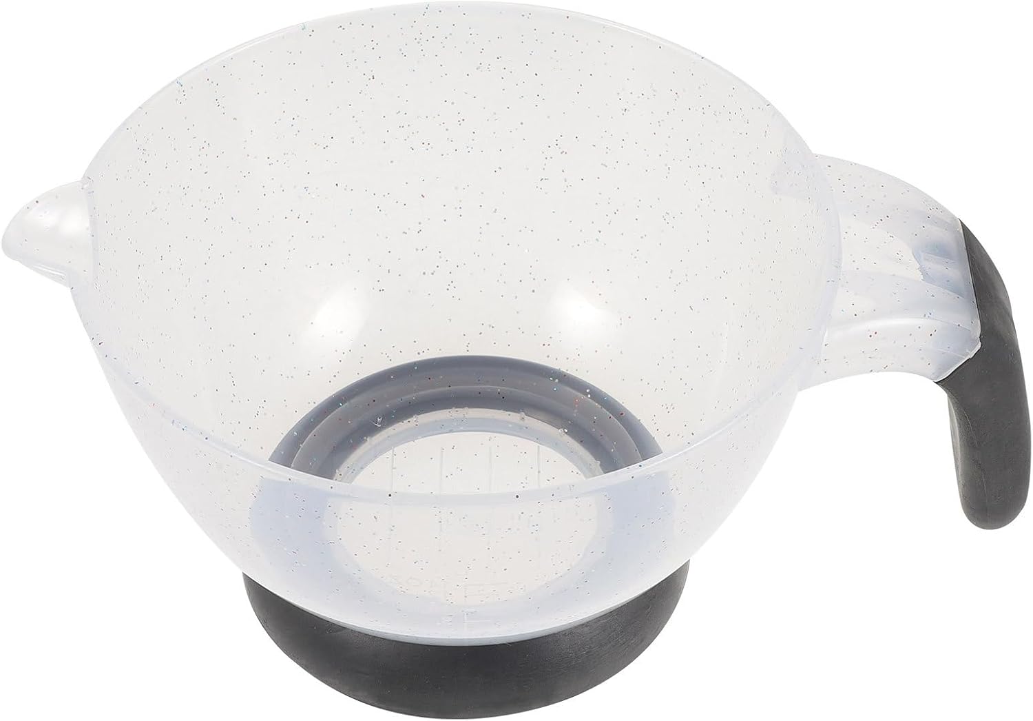 NOLITOY Hair Dye Mixing Bowl Suction Base Thickened Silicone Hair Color Bowl for Salon Use and Beauty Accessory