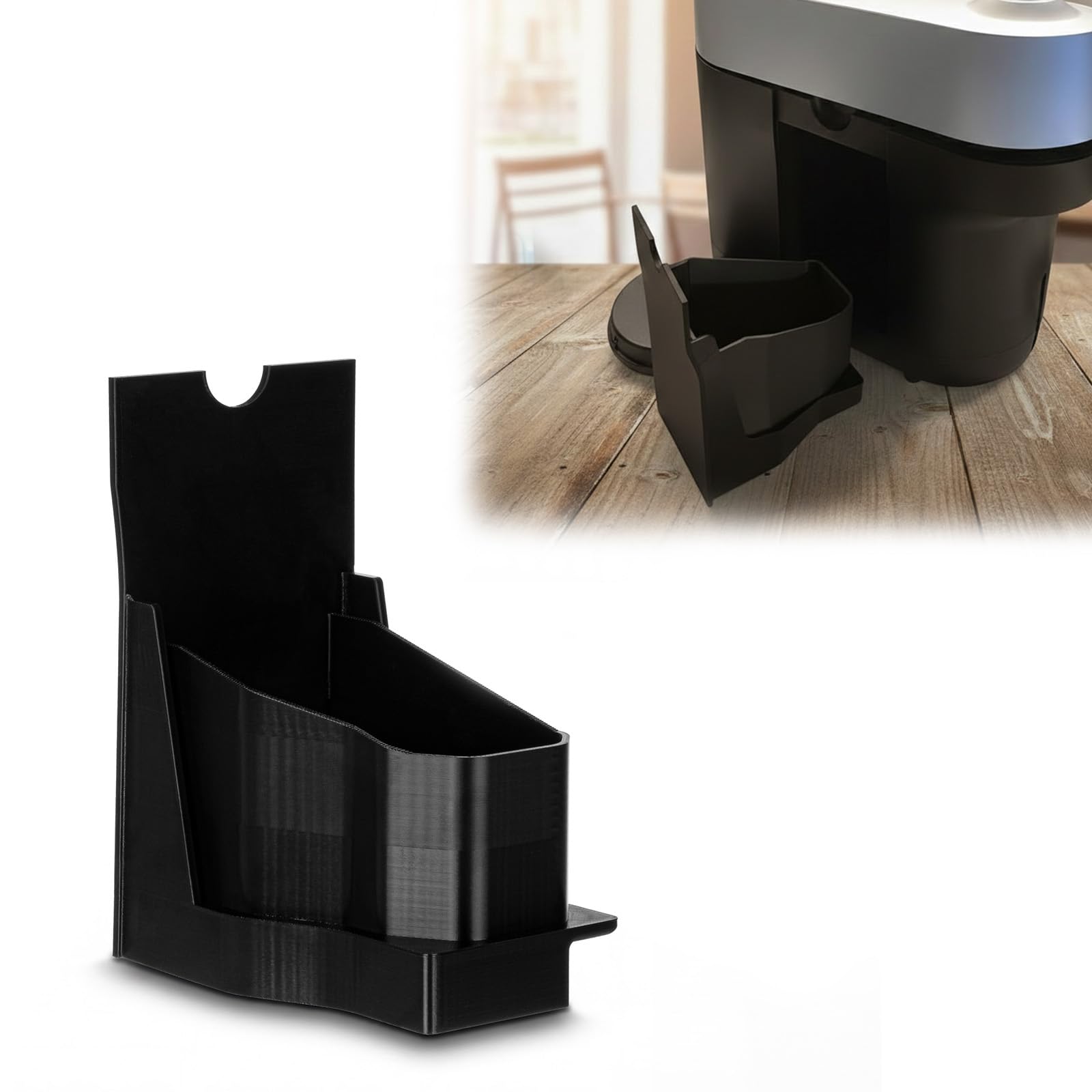 Support de capsules pour Nespresso Vertuo Pop+, bac de rangement et boîte de rangement, organiseur en ABS avec installation sans outil