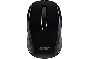 Acer Chromebook Black Wireless Mouse (M501) for Righties and Lefties with USB...