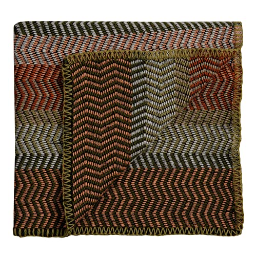 RØROS TWEED - Fri Mini - Halbe Wolldecke aus norwegischer Lammwolle - Design von Anderssen & Voll - Deckenmaße: 150 x 100 cm (3453-m - Harvest, 100 x 150 cm)