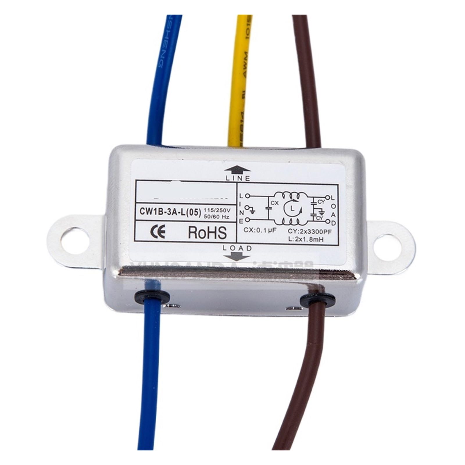 Filtre d'alimentation de ligne anti-interférence pour protéger vos petits appareils de 3A à 10A