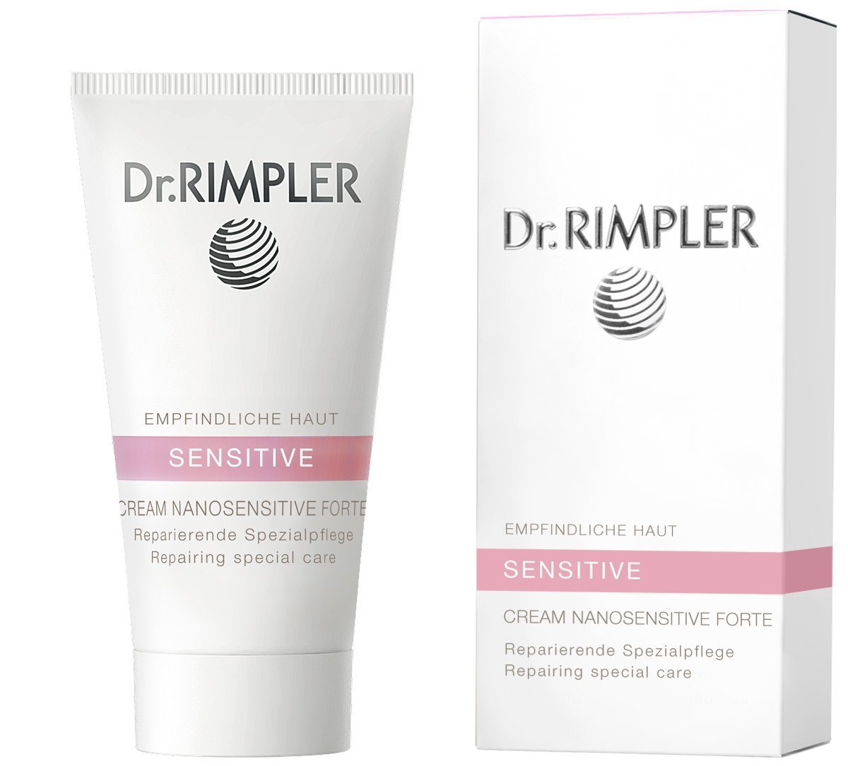 Dr. Rimpler cream against itching and burning skin areas I Highly effective special care"Nanosesitive Forte" fragrance-free, 50ml