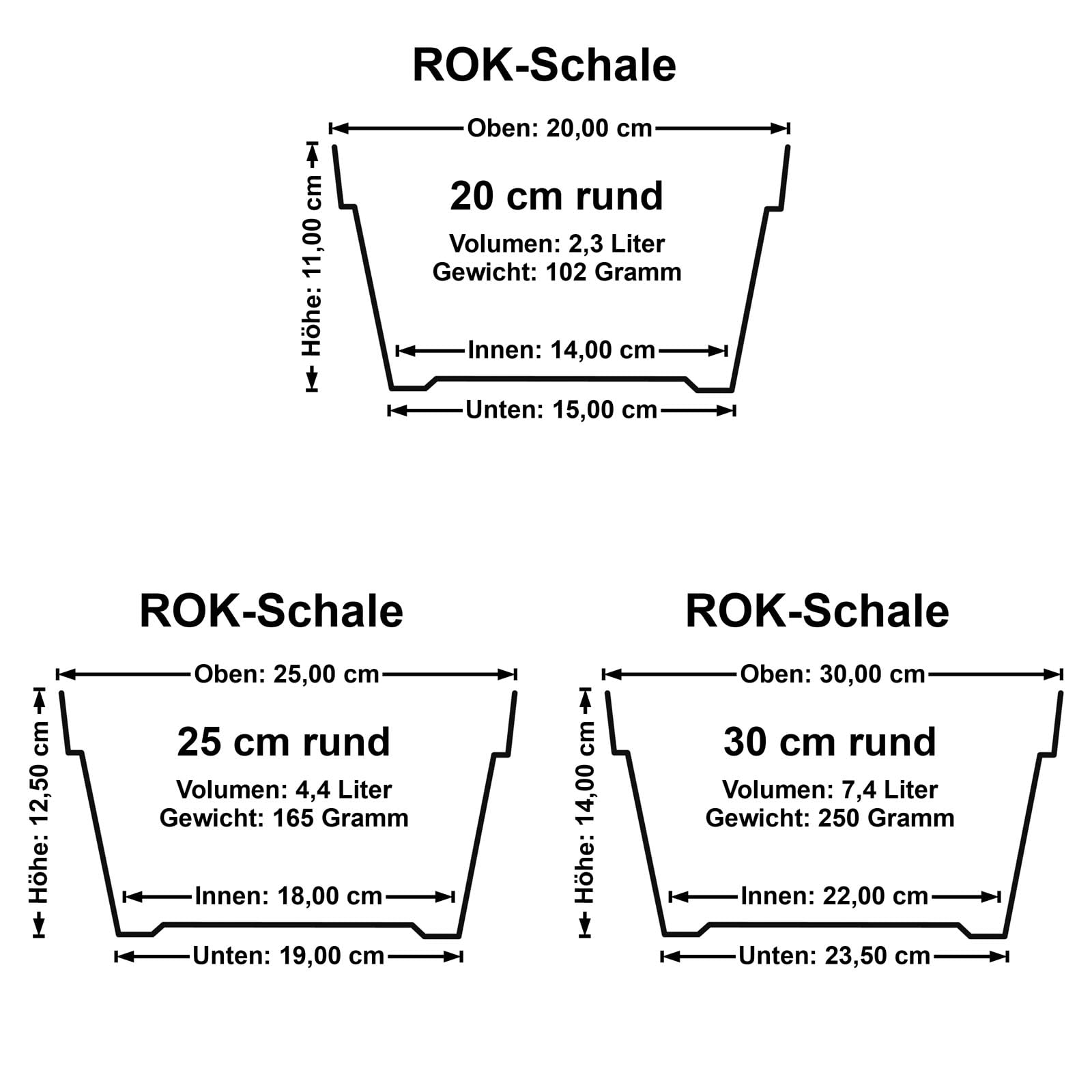 Euro3plast Haushaltswaren, Braun, klein