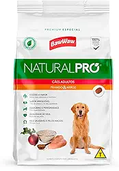 Ração Baw Waw Natural Pro para cães adultos sabor Frango e Arroz - 10,1kg