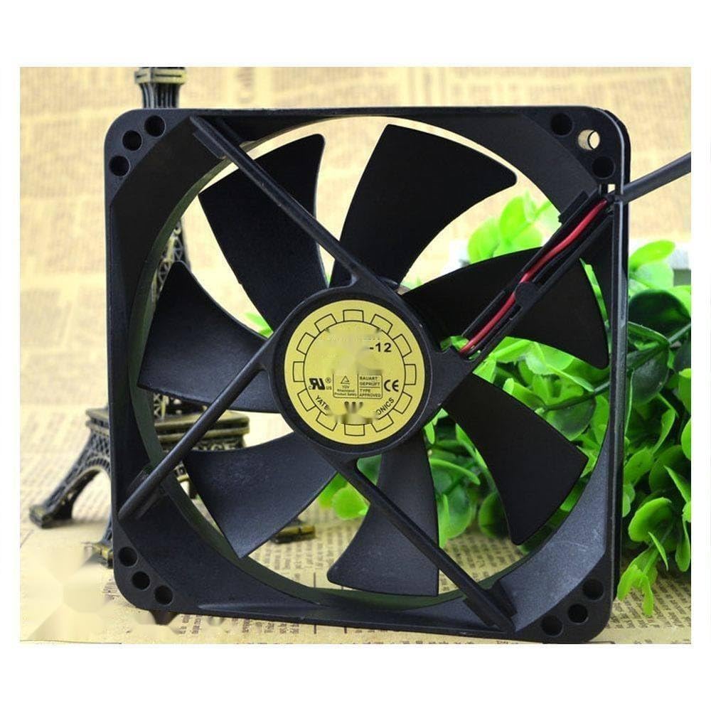 Amazon.co.jp: YaLn FAN 12025 D12BH-12 DC12V12CMサイレント冷却