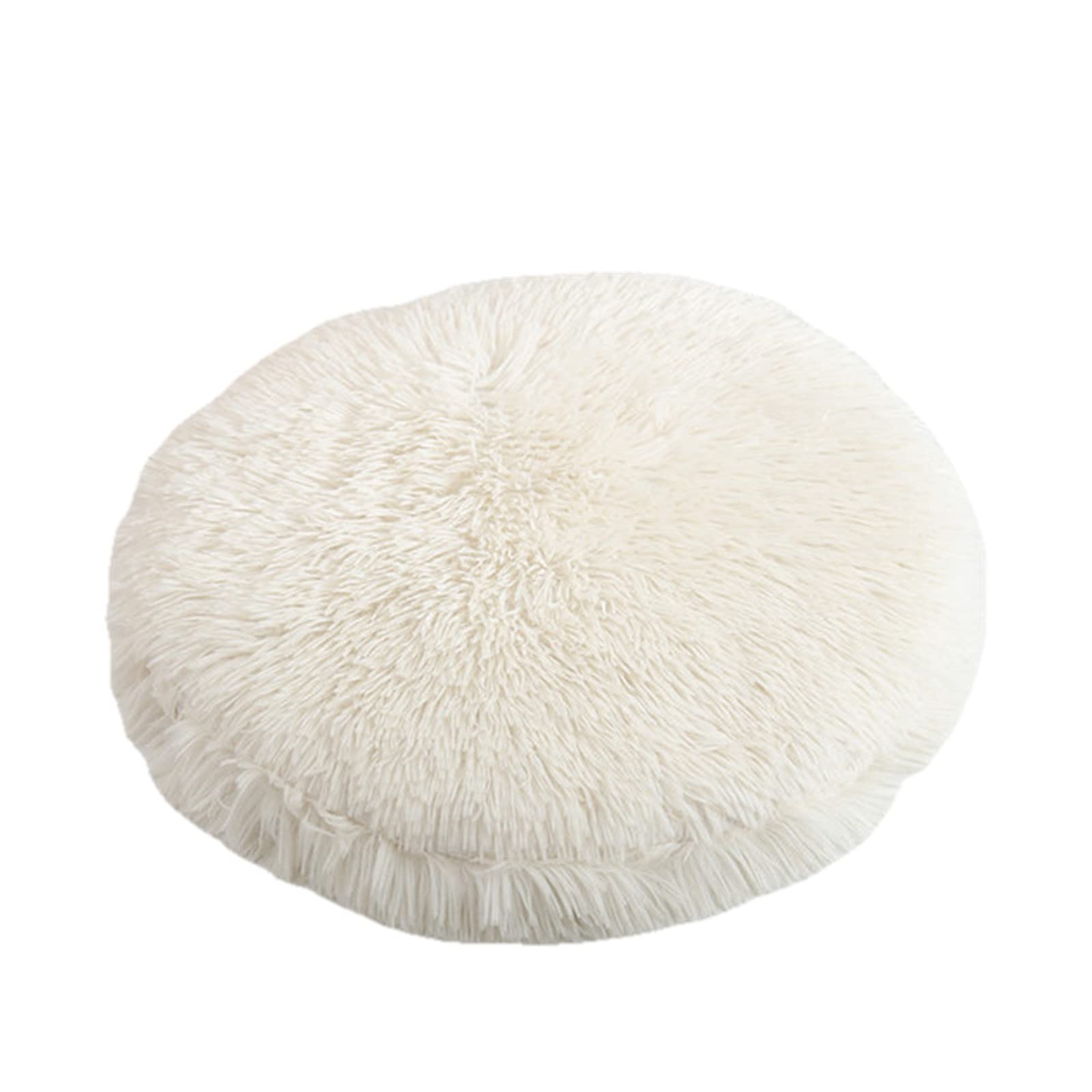 Couverture pour chien en peluche blanche de luxe tapis matelas UKKO 60 cm pour chat