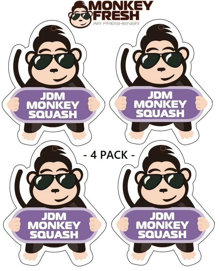 Monkey Fresh Hanging Car Air Fresheners (JDM Monkey Squash)