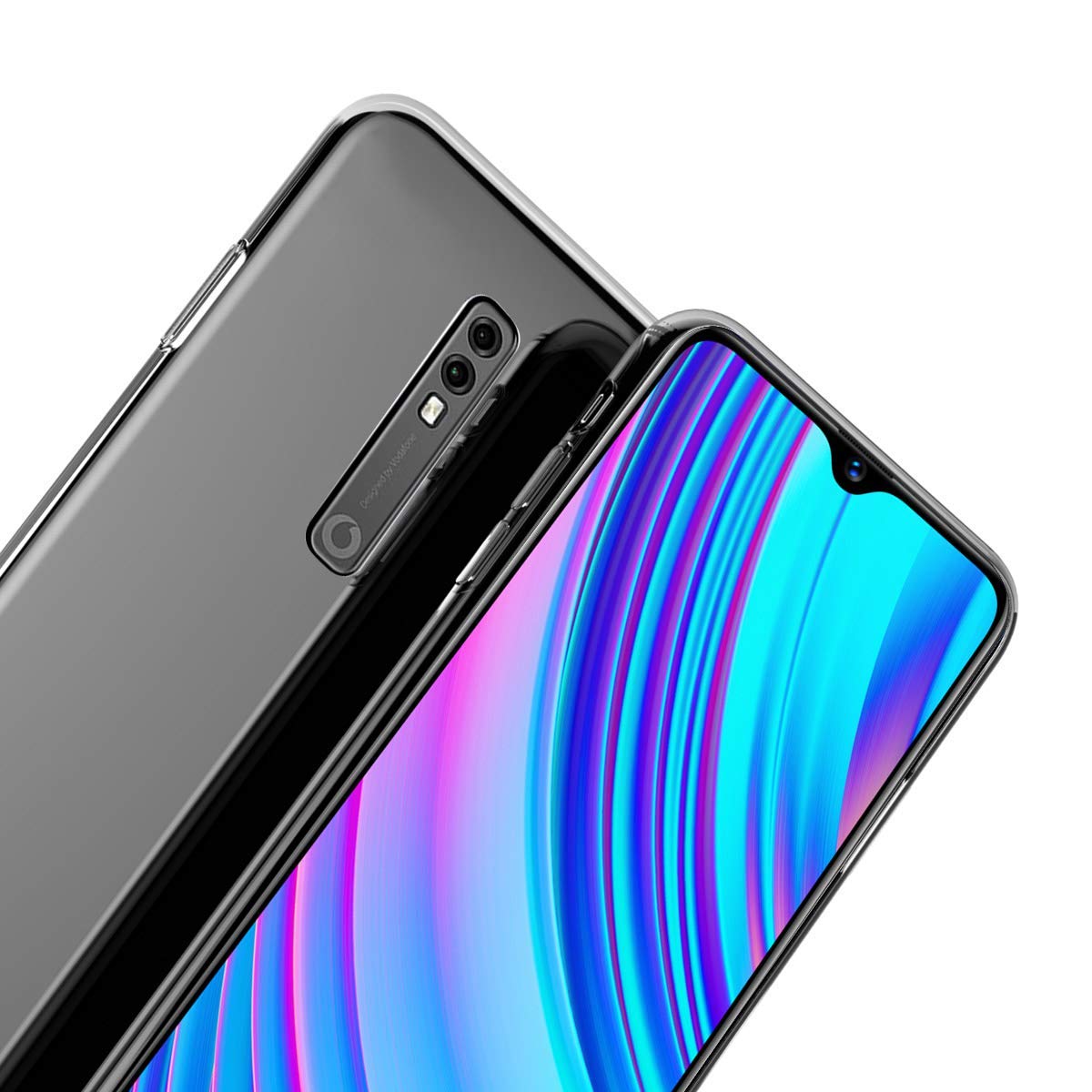 PIXFAB - Custodia a portafoglio in pelle magnetica per Vodafone