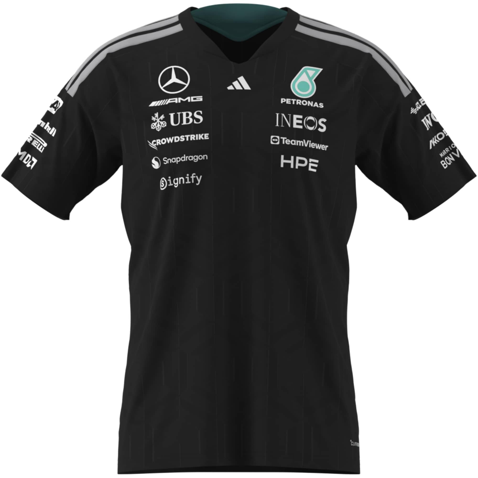 Adidas Mercedes - Amg Petronas Formula 1 Team Driver Jersey Polo Shirt Uomo