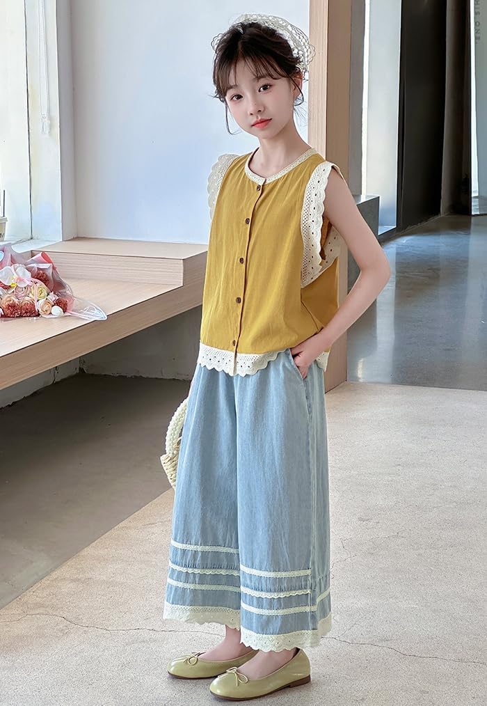 Amazon.co.jp: [KOSIKINI] 子供服 女の子 セットアップ 半袖 夏 服 夏