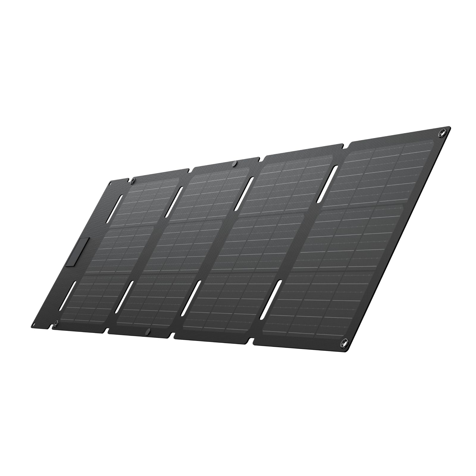ECOFLOW Pannello solare portatile da 45 W, cella solare di tipo N con un'efficienza del 25%, grado di impermeabilità e resistenza alla polvere IP65, progettato per campeggio, zaini, minivan