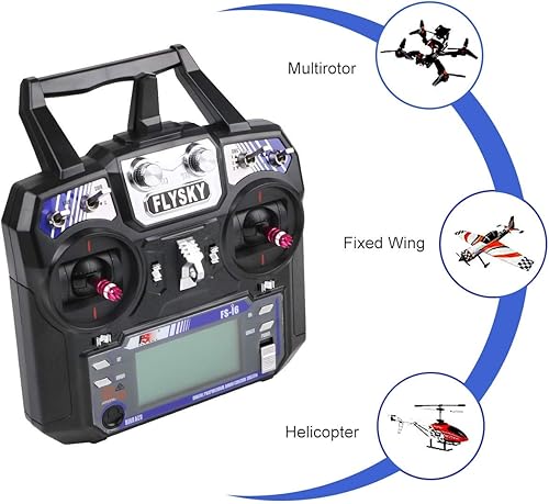 Miniatura 5 de Flysky RC Transmisor TX con receptor para RC cuadricóptero FPV Racer avión