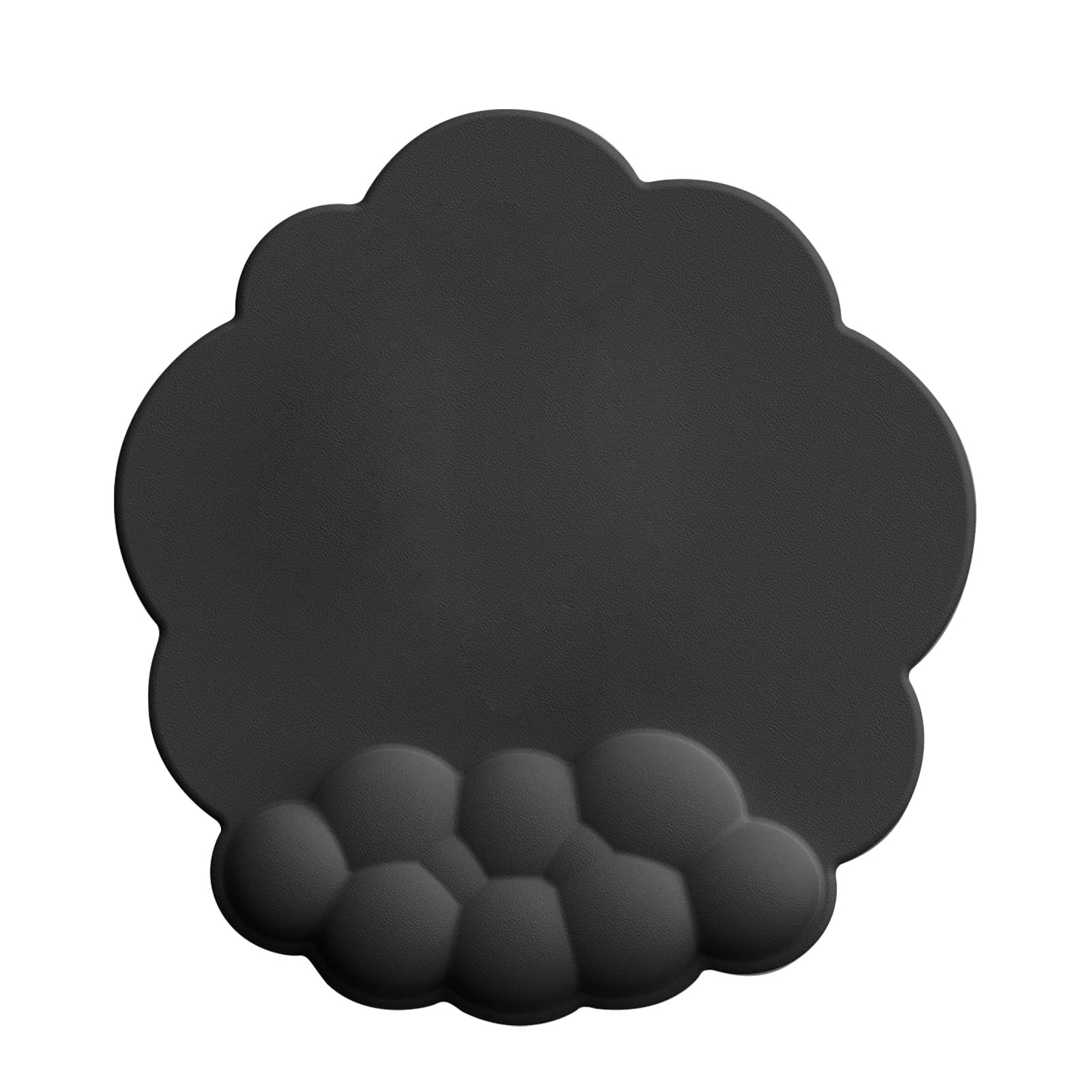Podkładka Pod Mysz Cloud Podpórka Pod Nadgarstek, Ergonomiczna Podkładka Pod Mysz do Gier łagodząca Ból, Przenośna Wygodna Podkładka Pod Mysz z antypoślizgową podstawą (BLACK)