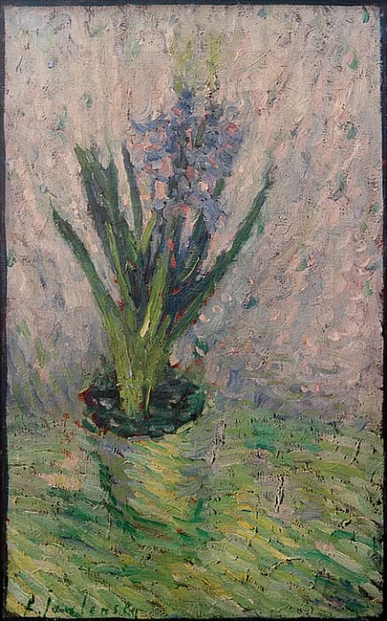 Impression d'art Hyazinthe de Von Jawlensky affiche murale de collection vintage en 60x90cm