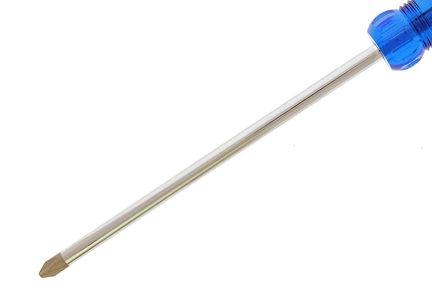 IDEAL Electrical 35-195 Phillips Screwdriver, 2 Head, 1/4 in. Diameter, 6 in. Length