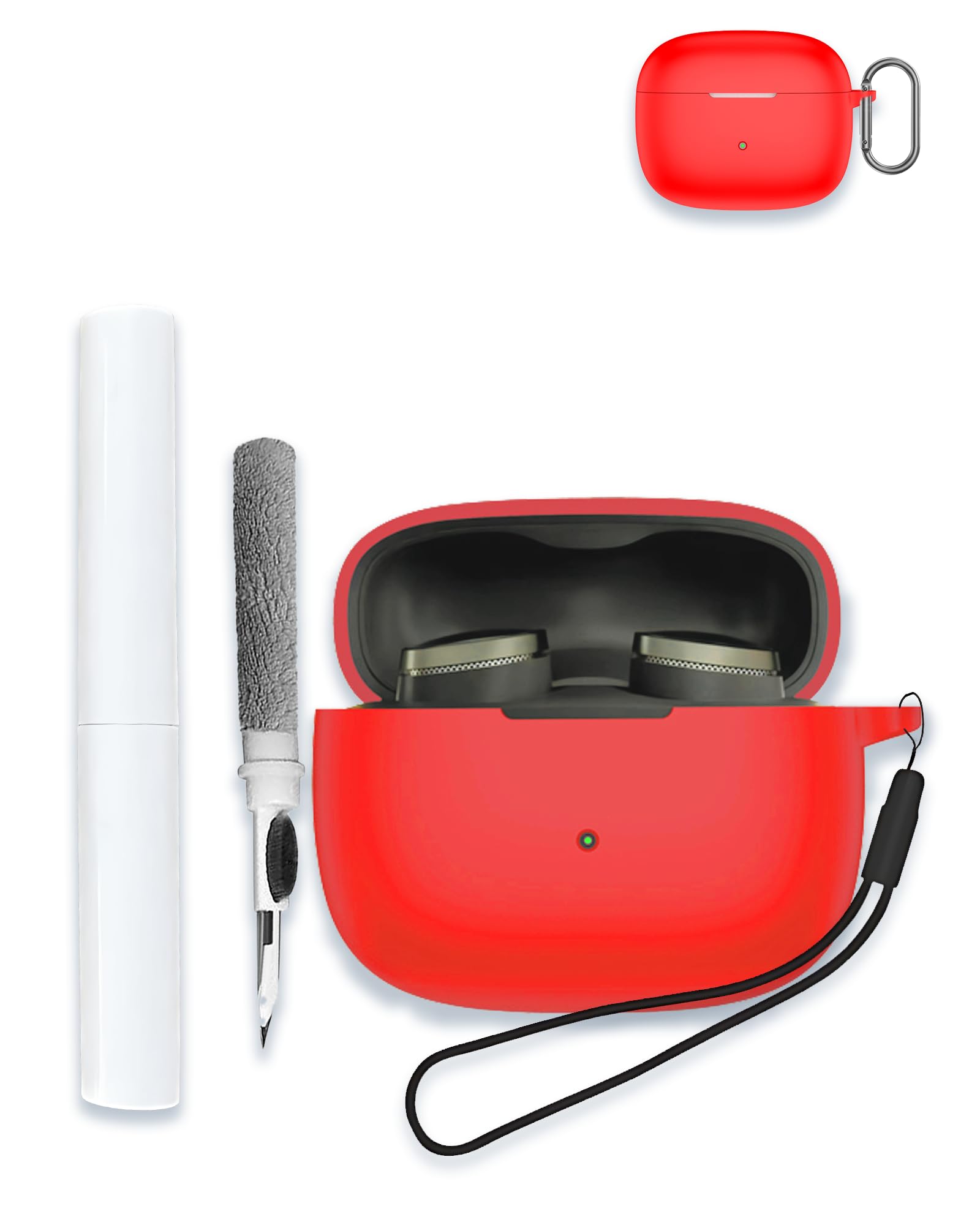 Bowers & Wilkins Pi8+ケース付き Amazon.com: Case for Bowers & Wilkins Pi8 Wireless Earbuds in-Ear
