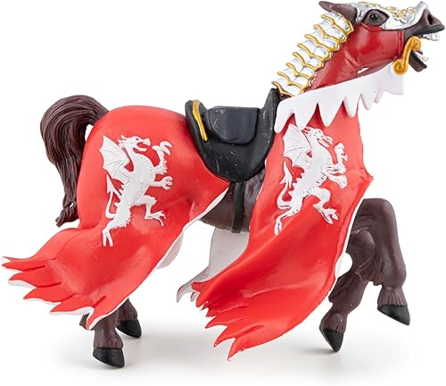 Miniatura 4 de Papo Dragon Kings Horse Rojo