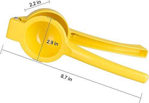 Miniatura 2 de Exprimidor de limón de metal Exprimidor de limón Exprimidor de lima, Exprimidor manual de cítricos, Exprimidor de mano de calidad premium