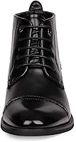 Vista 5 de Bruno Marc Botines de vestir para hombre, botas Oxford con punta de casquillo