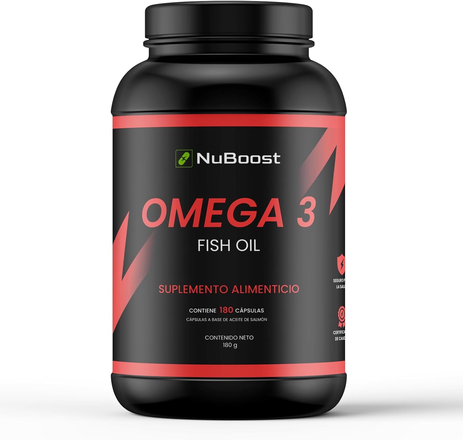 Omega 3 Salom Oil, Aceite de Salmon, Omega 3 1000mg por Cápsula,Epa y