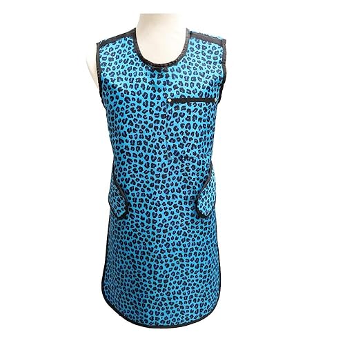 Delantal de plomo 9014 Poseidon - Delantal sin plomo - Vital sin plomo 0.020 in - Cierre de velcro - Fabricado en Estados Unidos (XXXL Hombre, Turq