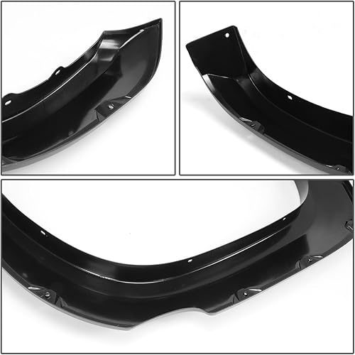 Miniatura 3 de Compatible con Tacoma Pocket Rived Style ABS Thermo Plastic Side Fender Flares (negro mate)
