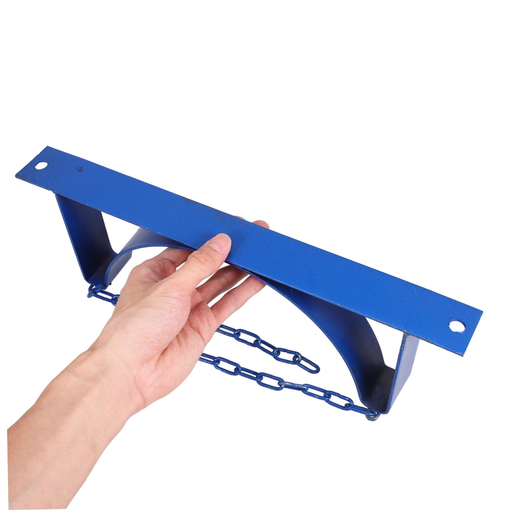 FELTECHELECTR Gas Bottle Fixing Bracket Gas Tank Wall Holder Cylinder Wall Mounted Bracket Gas Cylinder Holder Propane Tank Holder Cylinder Gas Cylinder Bracket with Safety Straps Iron