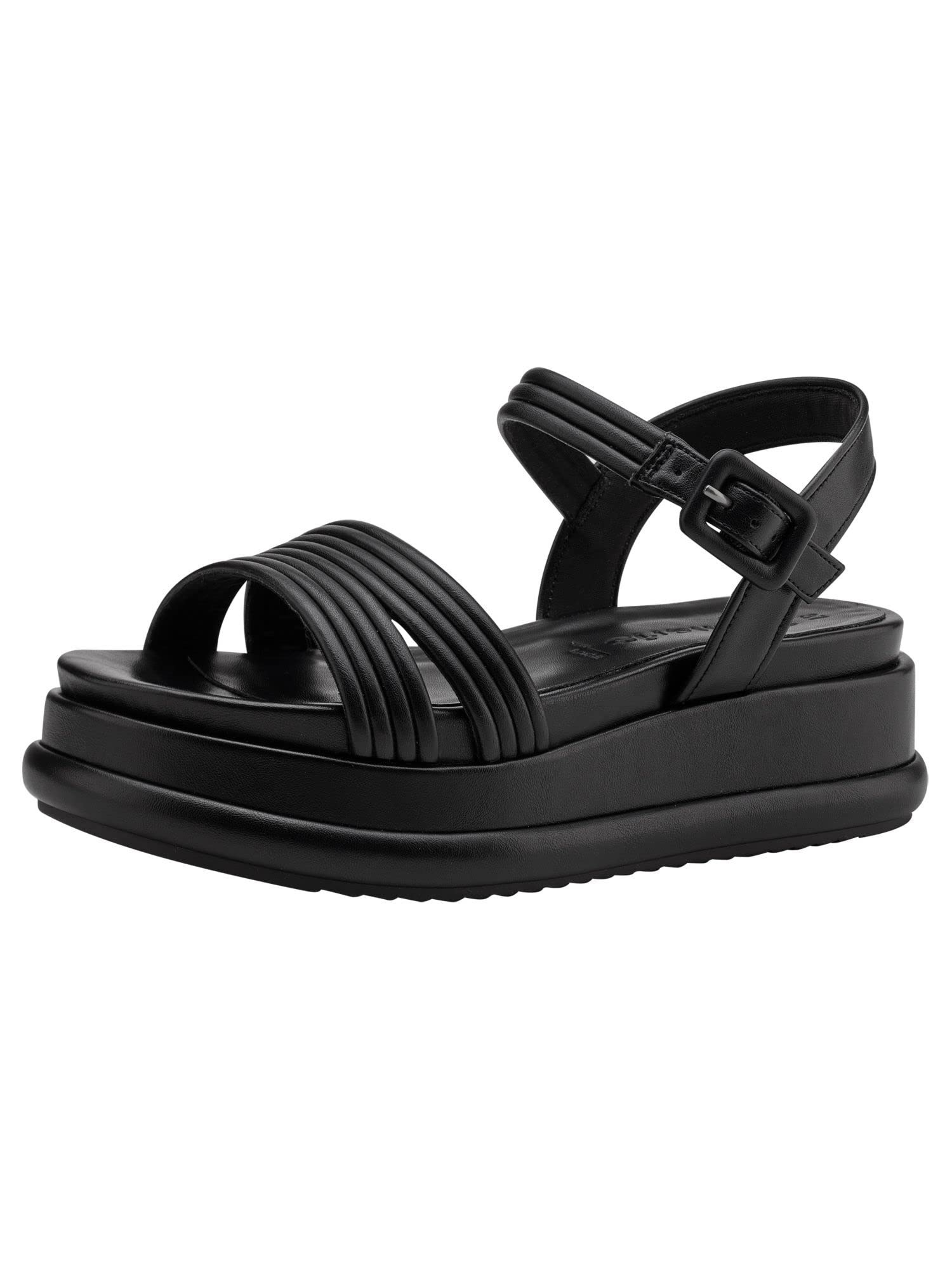 Tamaris 1-1-28257-20 Women's Trainers Sandal, Black, 7.5 UK