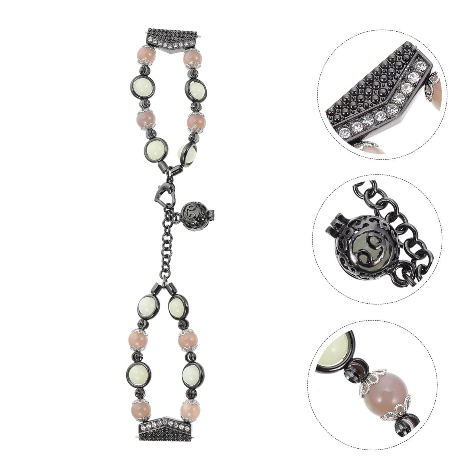 Artibetter 3pièces Bracelet De Montre Perles Élégantes Compatible Avec Watch Et Active Décoratif Et Pratique