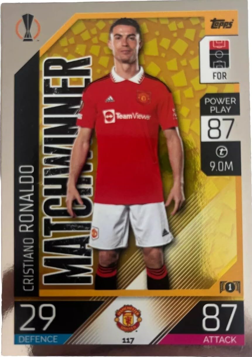 Match Attax 2023 2024 Ronaldo Matchwinner 117 Trading Card