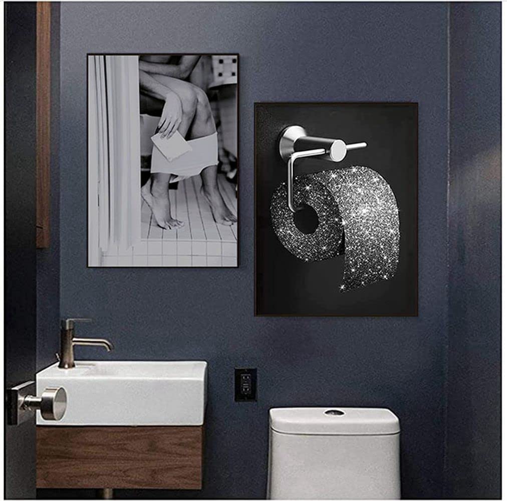 Arte da parete per bagno con cornici, set di 3 arazzi da parete, decorazione per spa
