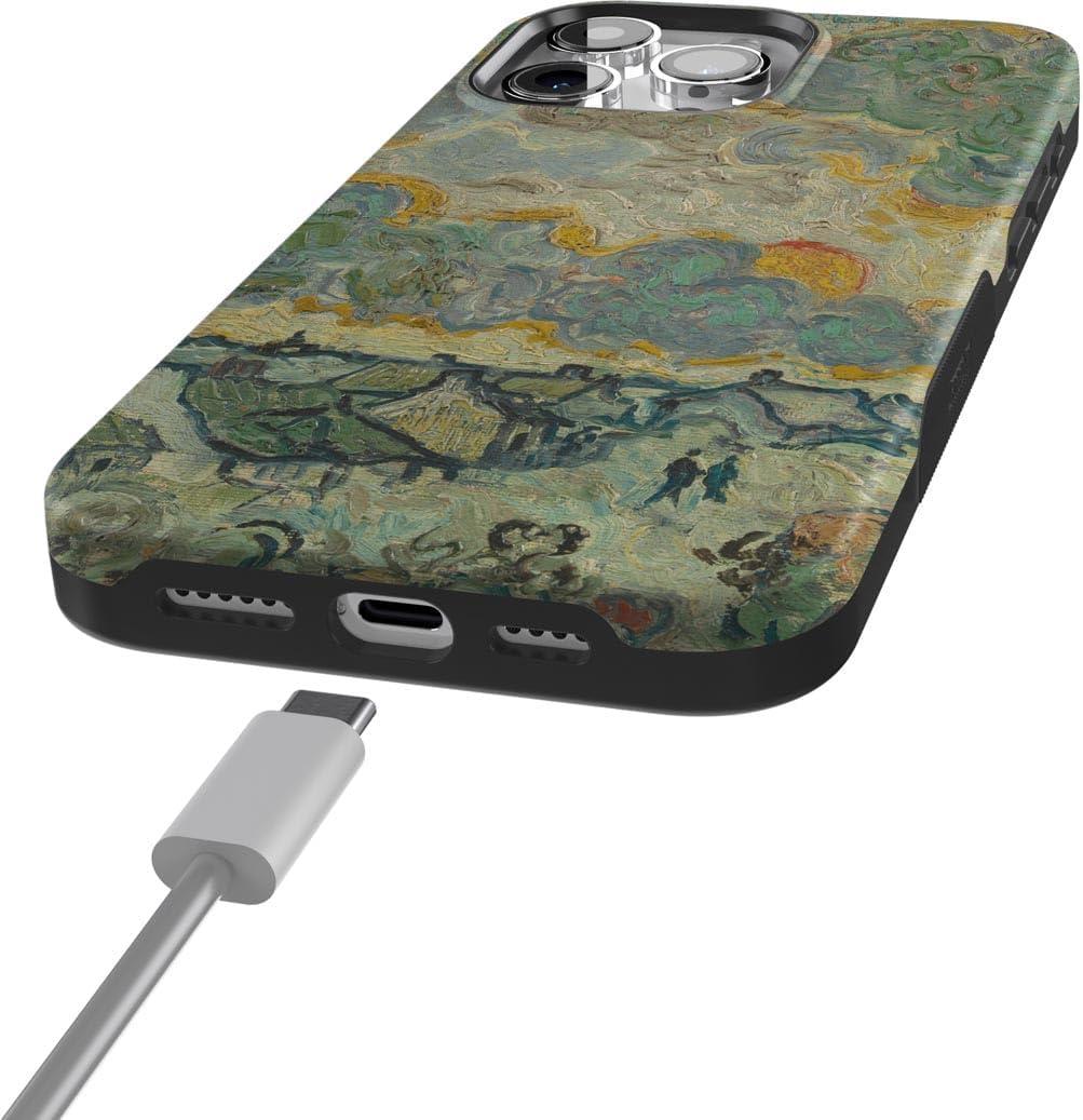 Casely iPhone 15 Pro Case | Van Gogh | Reminiscence of Vincent | Bold Protective Design | Compatible with MagSafe