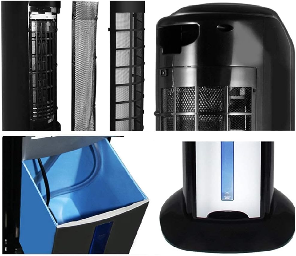 Air Cooler for Home Office Air Coolers Evaporative Coolers Tower Airconditoner Conditioner Portable Whit Remote Control Super 3 Fan Speed Unit Quiet Humidifier Misting Fan for Home Office Be