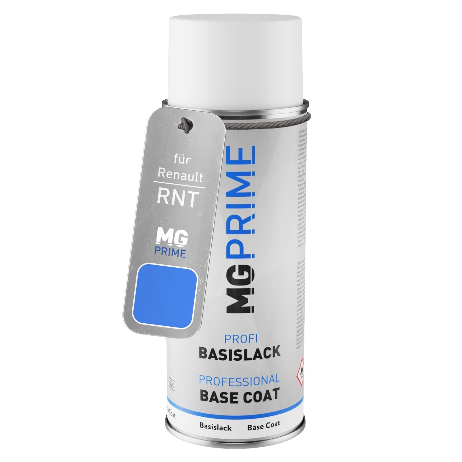 MG PRIME Pantone 299C Blue Spraydose – 400 Ml, Matt, Schnelltrocknend, Made In Germany