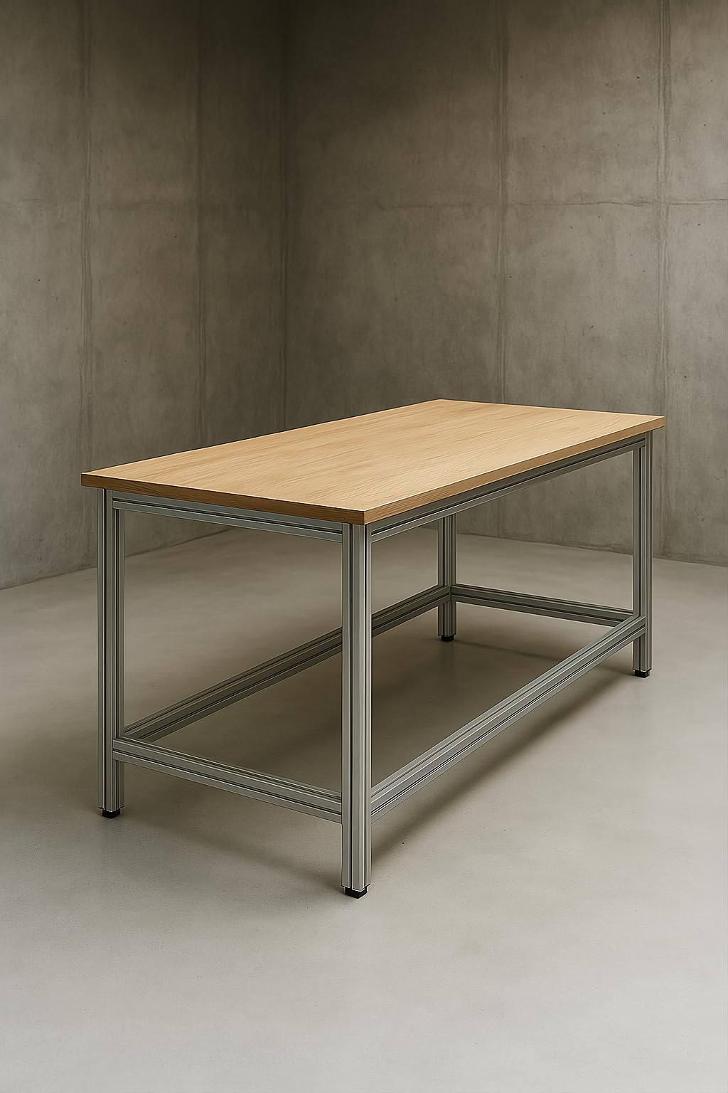 Aluprofil 20x20 Typ B Nut6,12x2m=24m Aluminium- Konstruktion- Montage- System- 2020 Alu Schiene Stecksystem Vierkant Profil B-Typ Nut 6 Eloxiert