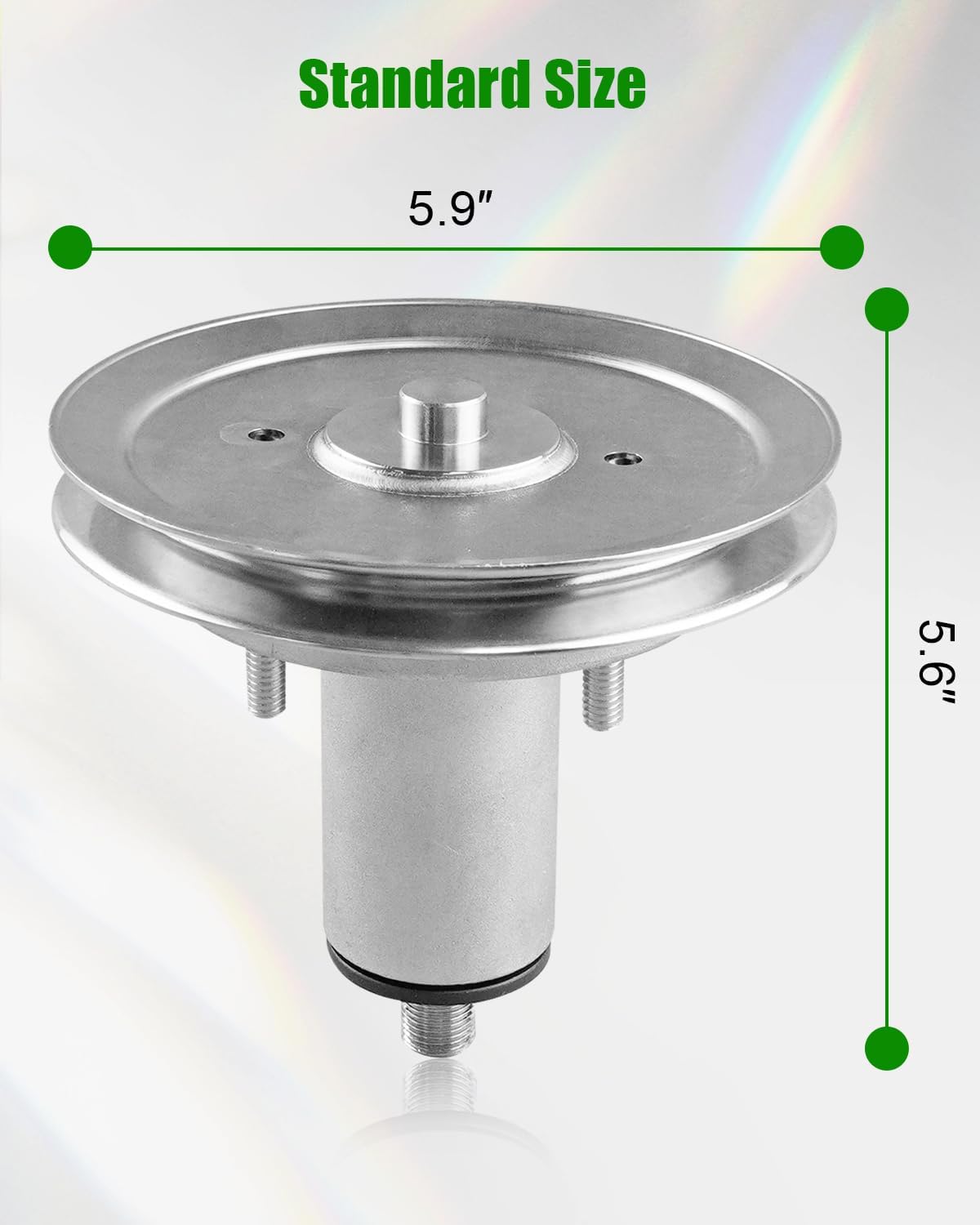 Deck Spindle Fit for Gravely Ariens 51537300 51530700 ZTX ZT XL Ikon XD 60 Edge 42 Lawn Mower, Spindle with Pulley Assembly