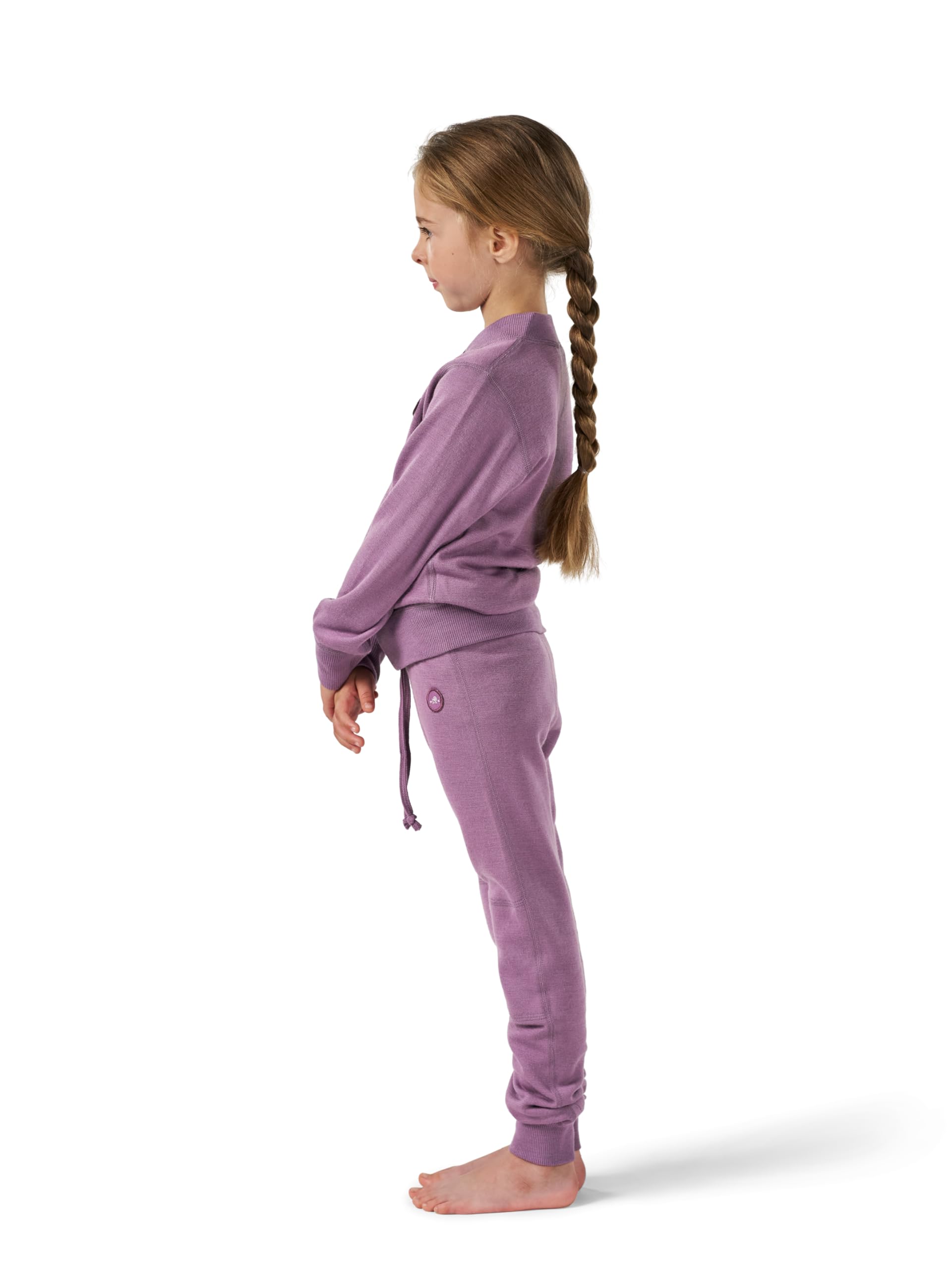 Dilling Kinder Hose aus Merino Wollfrottee