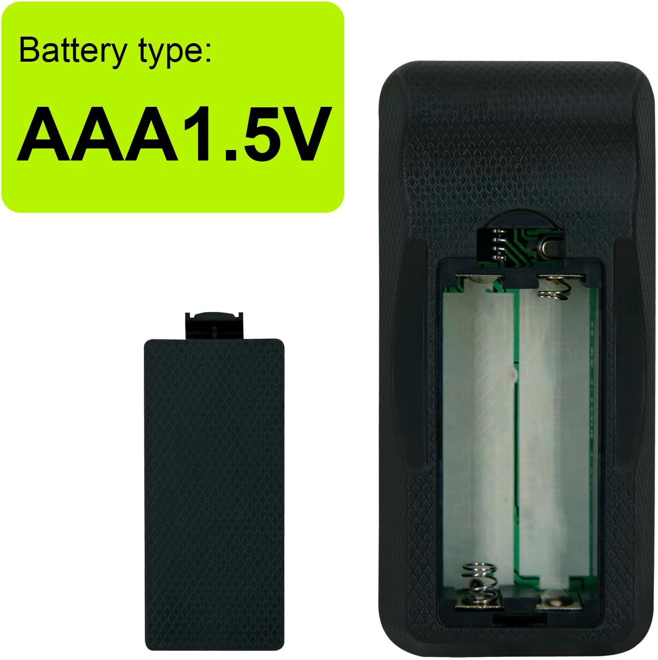 Image indicating the required battery type is AAA 1.5V.